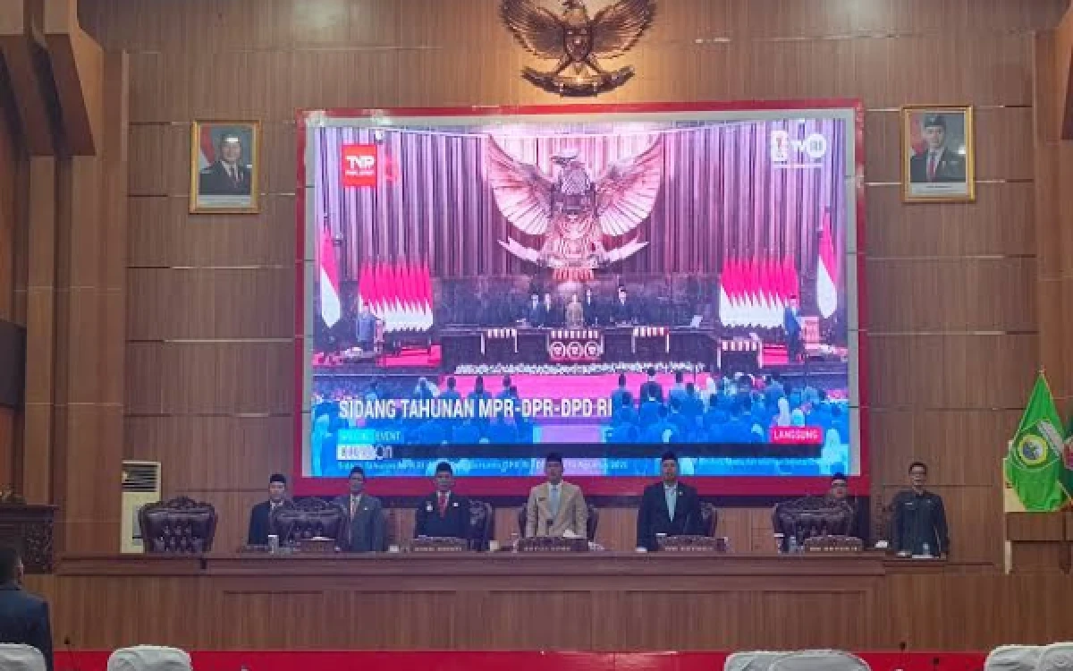 Thumbnail Berita - Paripurna DPRD Musi Rawas, Gelar Dengarkan Bersama Pidato Presiden RI
