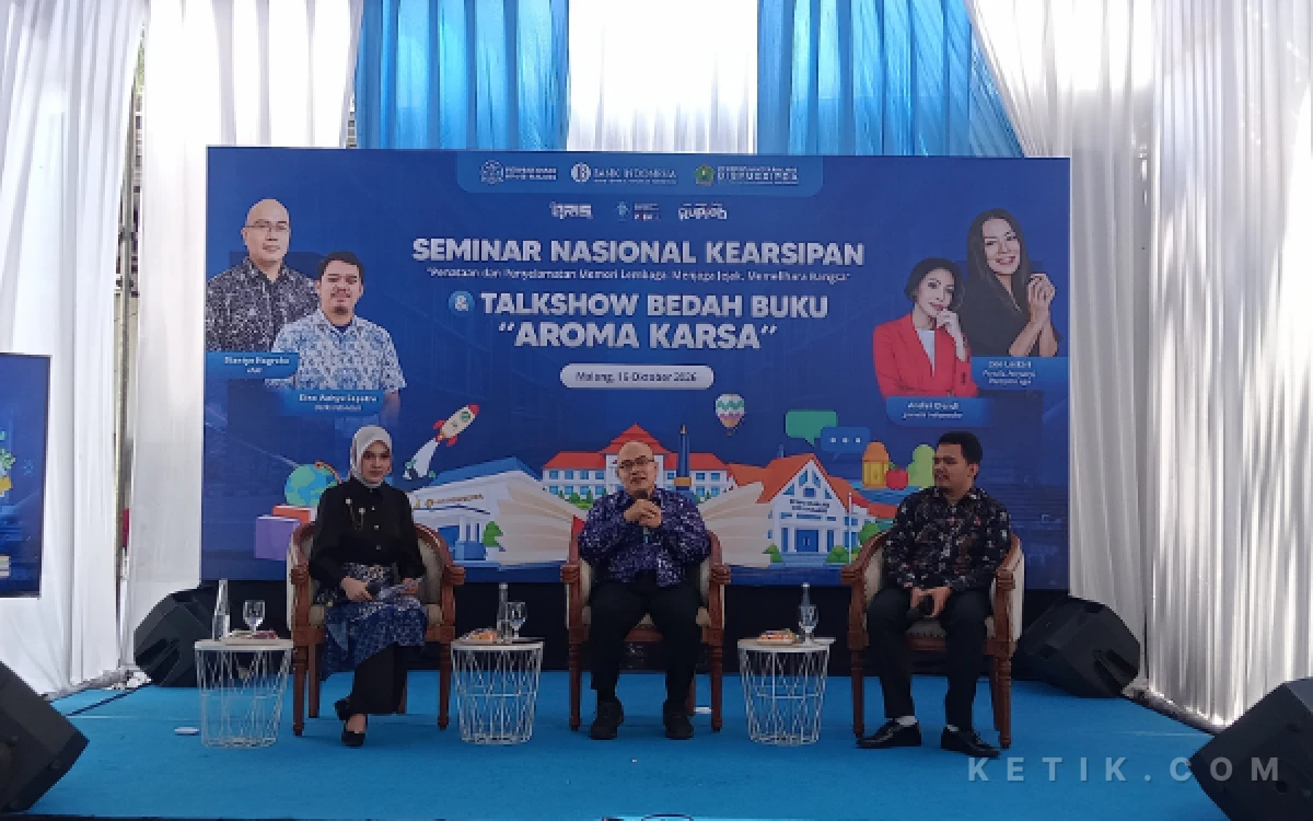Thumbnail Berita - Seminar Nasional Kearsipan, Diantyo Nugroho Tekankan Pentingnya Ilmu Kearsipan bagi Generasi Muda