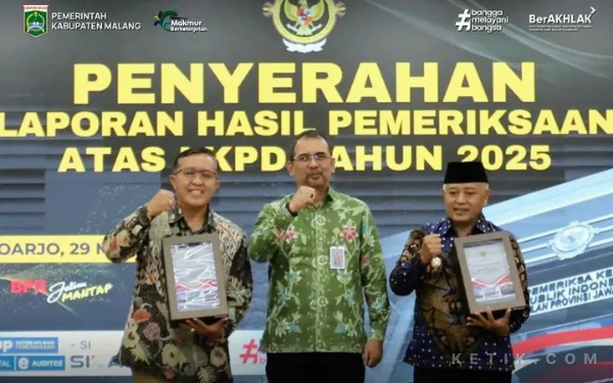 Thumbnail Berita - Hebat! Kabupaten Malang Raih WTP Ke-12 Berturut-turut, Bupati Sanusi Beber Rahasianya