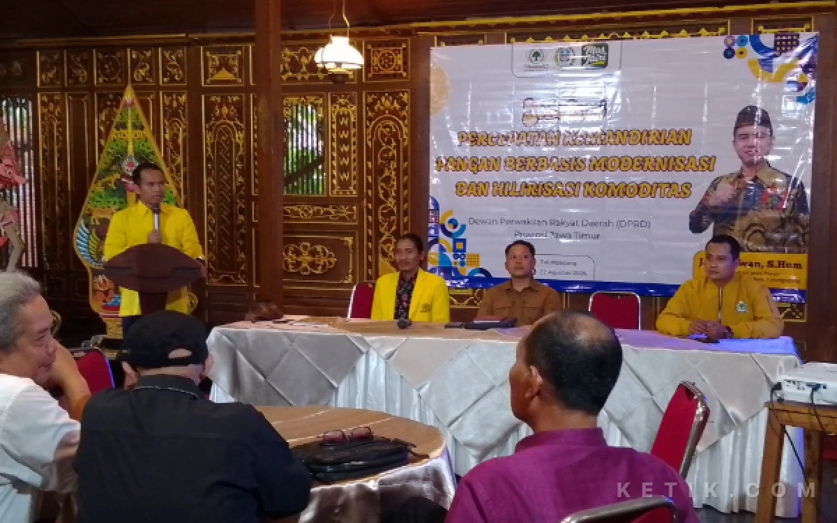 Thumbnail Berita - Jairi Irawan Dorong Kemandirian Pangan dan Konsolidasi Golkar Tulungagung