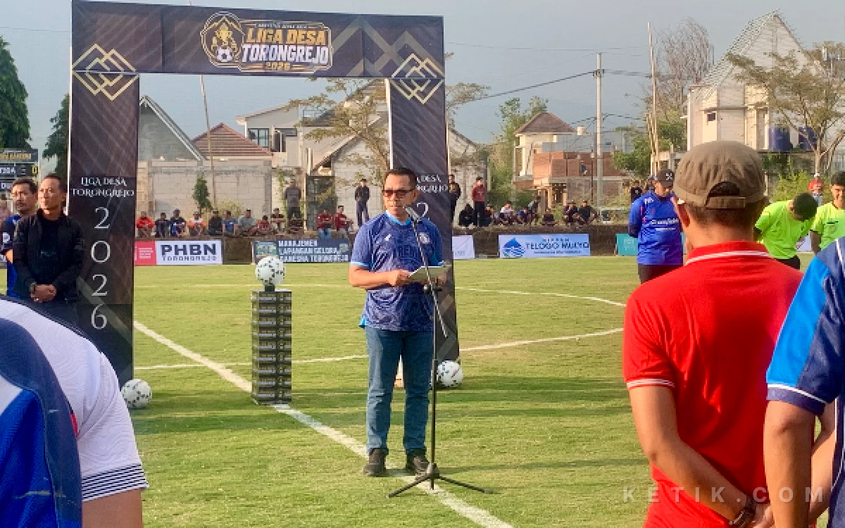 Thumbnail Berita - Liga Desa Torongrejo U-40, Wali Kota Batu Cak Nur Ajak Warga Jaga Sportivitas dan Kerukunan