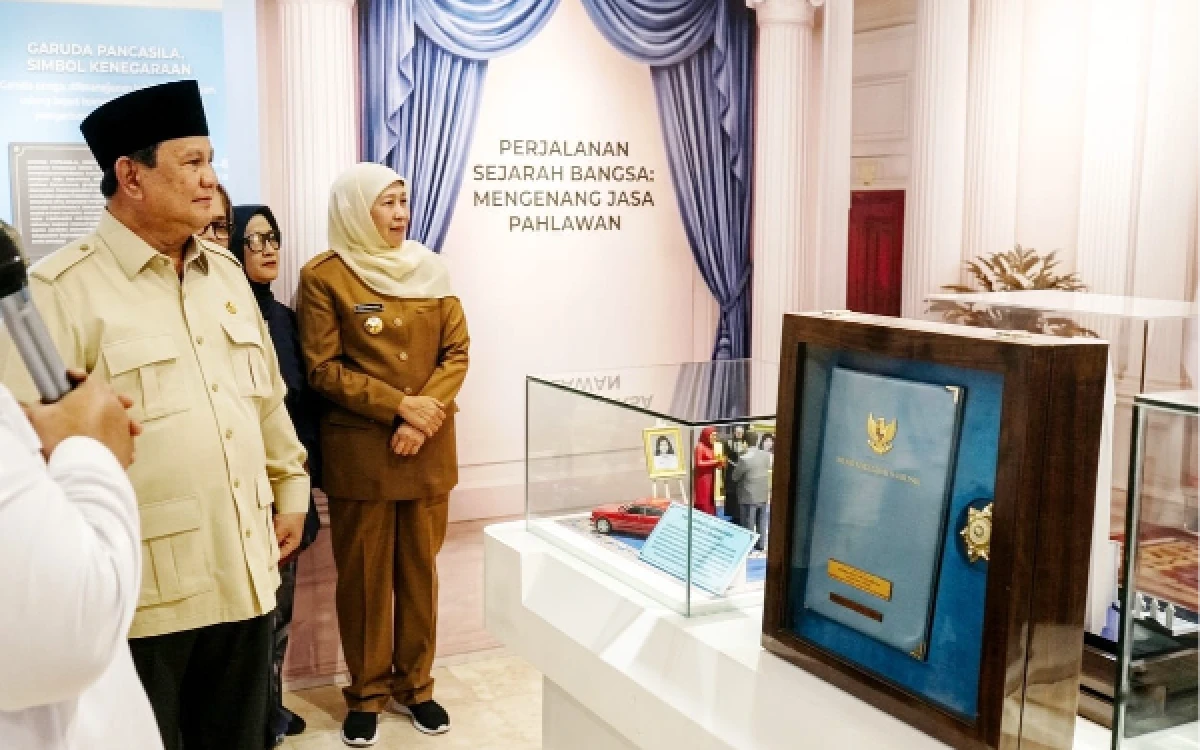 Thumbnail Berita - Gubernur Khofifah Dampingi Presiden Resmikan Museum Marsinah, Optimis Jadi Wisata Edukatif dan Bangkitkan Ekonomi Warga