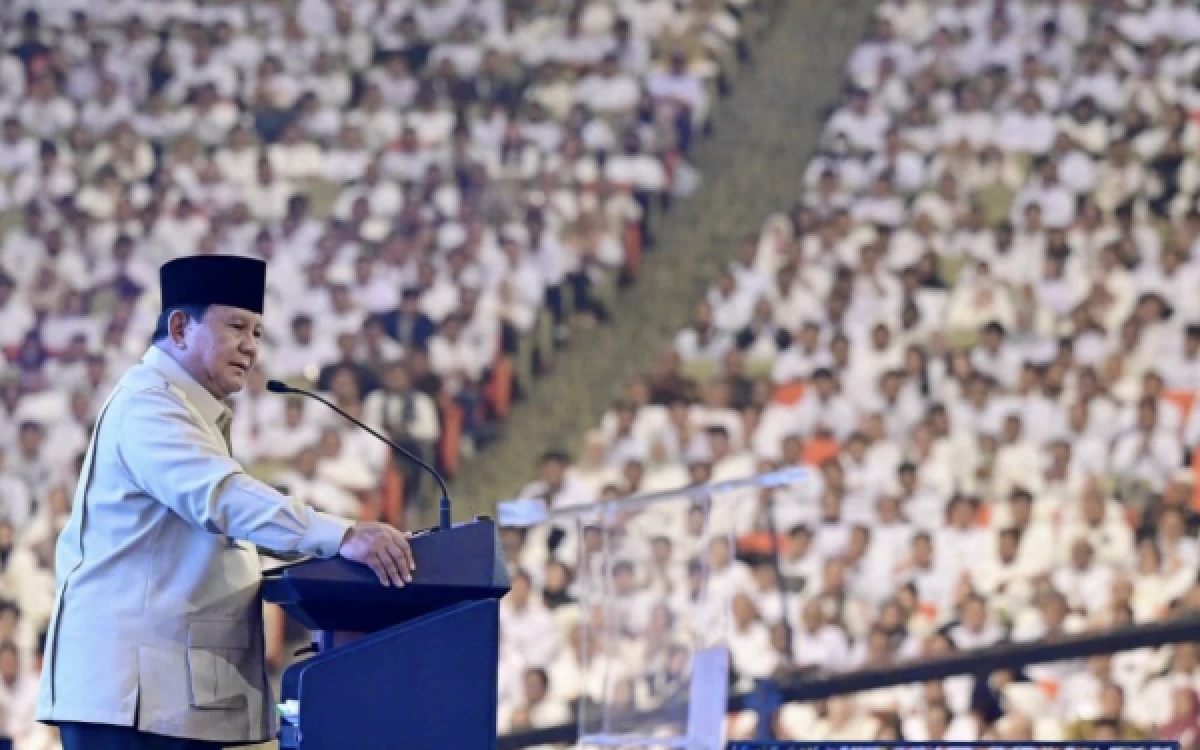 Thumbnail Berita - Di hadapan Ribuan Pengelola Dapur dan Mitra MBG, Prabowo: Saya Tidak Mau Uang Rakyat Dicuri!