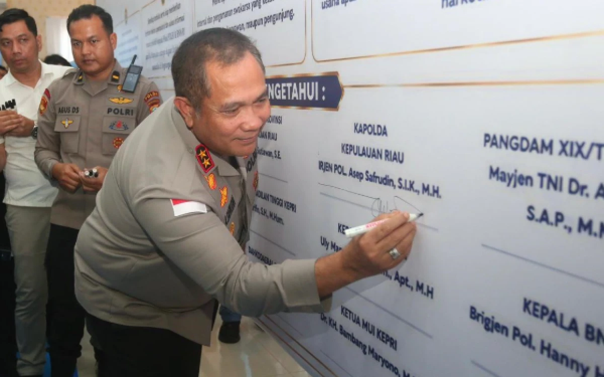 Thumbnail Berita - Pengusaha THM Se-Kepri Komitmen Bersama Wujudkan Tempat Hiburan Bebas Narkoba