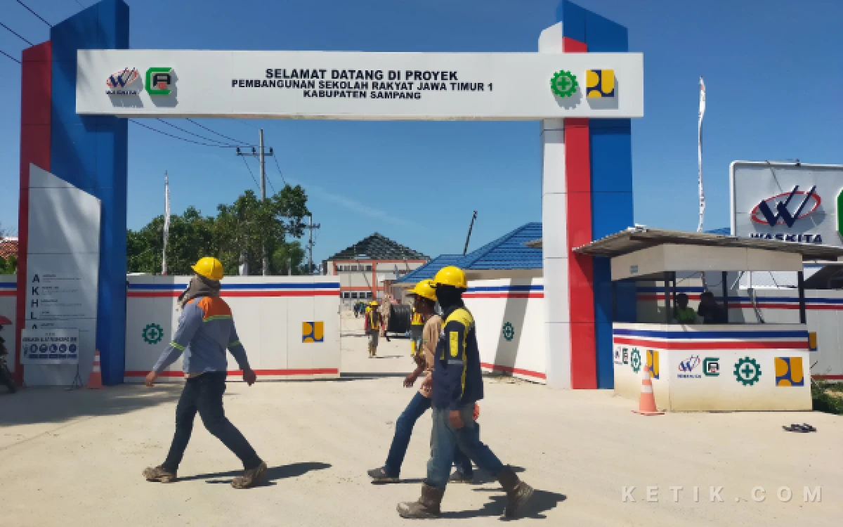 Thumbnail Berita - Proyek Pembangunan Sekolah Rakyat di Sampang Terancam Molor, Progres Baru 73 Persen