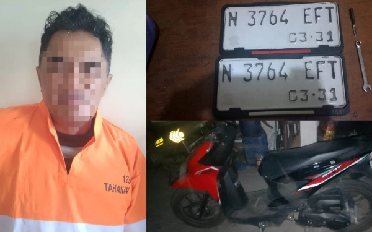 Thumbnail Berita - Modal Pelacak GPS di Motor Korban, Polsek Lowokwaru Tangkap Pelaku Curanmor Hanya Dalam 6 Jam