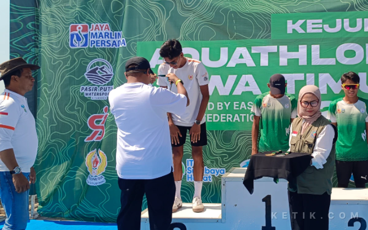 Thumbnail Berita - Kejurda Aquathlon Jatim: Atlet Situbondo Juara III, Ini Kata Mas Rio