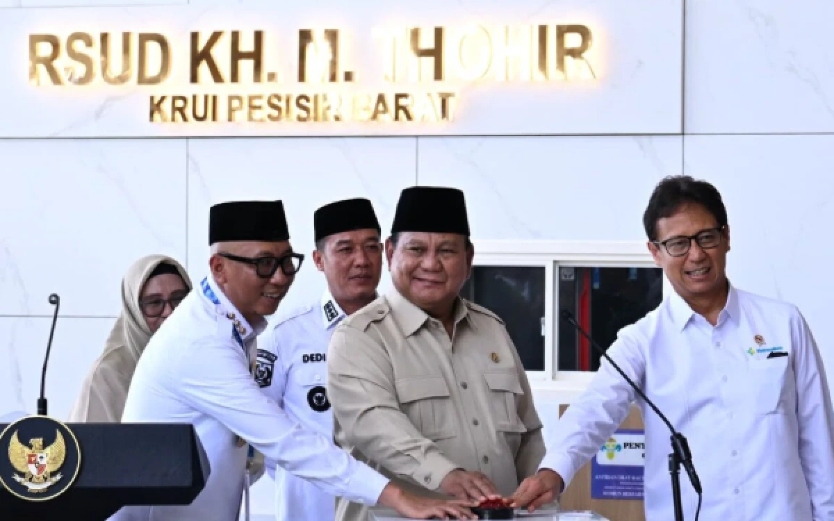 Thumbnail Berita - Prabowo Resmikan RSUD K.H. Muhammad Thohir Krui Senilai Rp152,9 Miliar