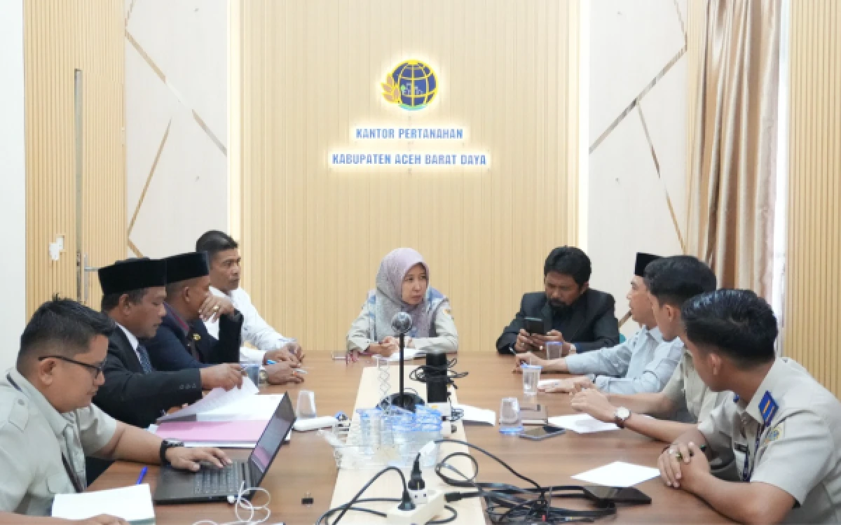 Thumbnail Kantah Abdya Bahas Penyediaan Lahan untuk Pembangunan Sekolah Berintegrasi dan Sekolah Rakyat