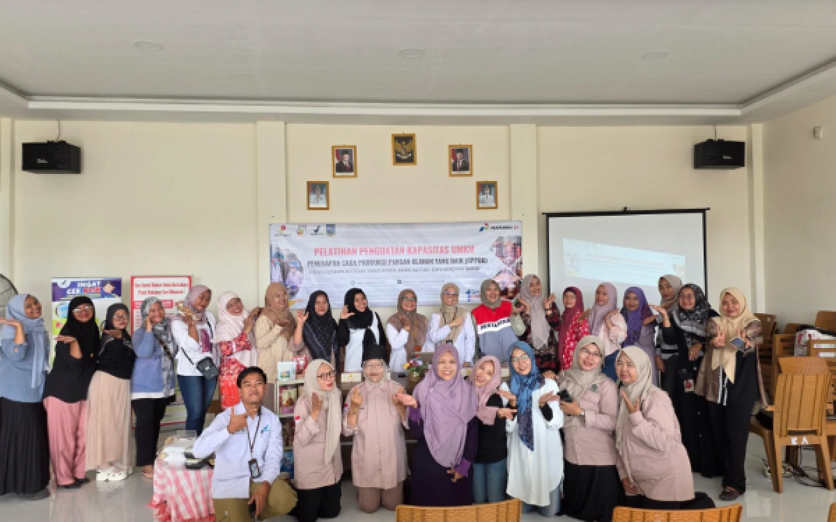 Thumbnail Berita - Dorong UMKM Naik Kelas, Pertamina EP Jambi Perkuat Standar Produksi Pangan
