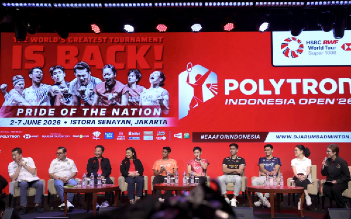 Thumbnail Berita - Indonesia Open 2026 Kembali Hadir di Jakarta!