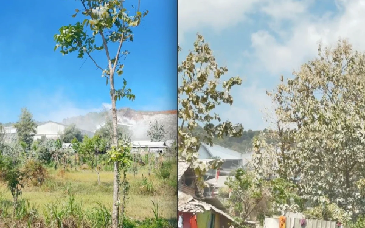 Thumbnail Berita - Polusi Debu Dolomit Diprotes Warga, DLH Lamongan Bakal Cek Emisi dan Dokumen Pabrik di Drajat