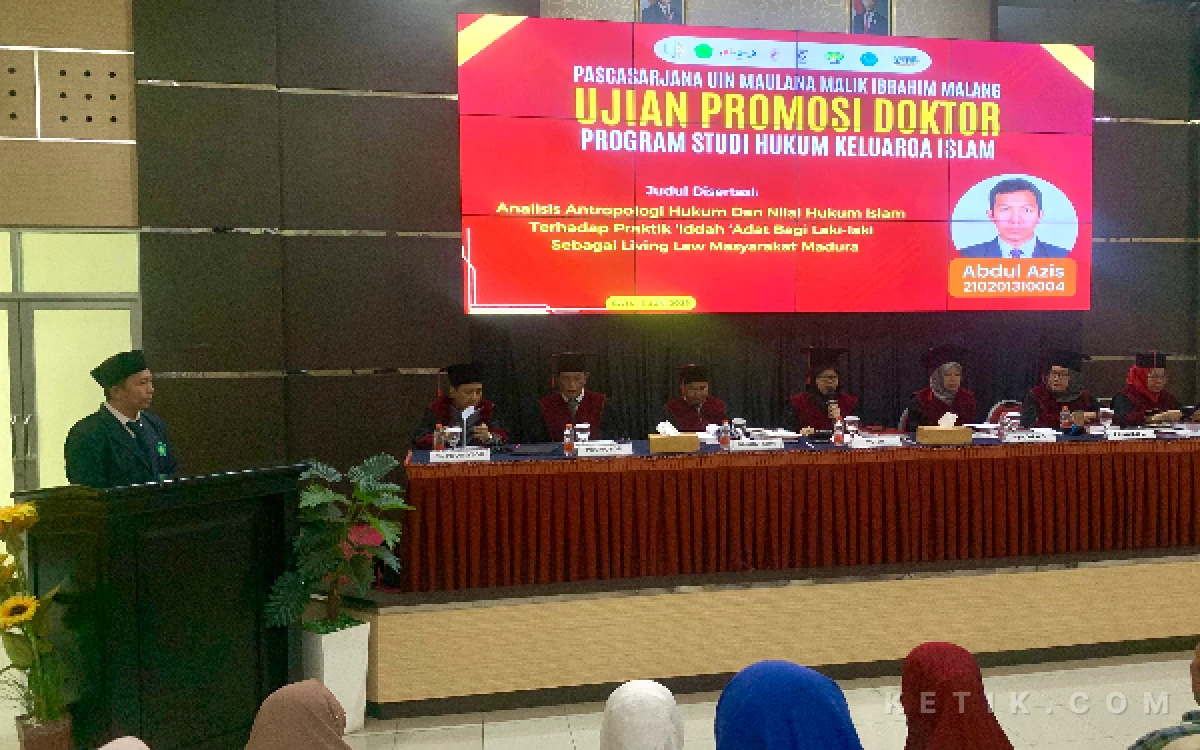 Thumbnail Berita - Fakultas Syariah UIN Malang Tambah Dua Doktor Baru, Bahas Talak dan Iddah Adat Madura