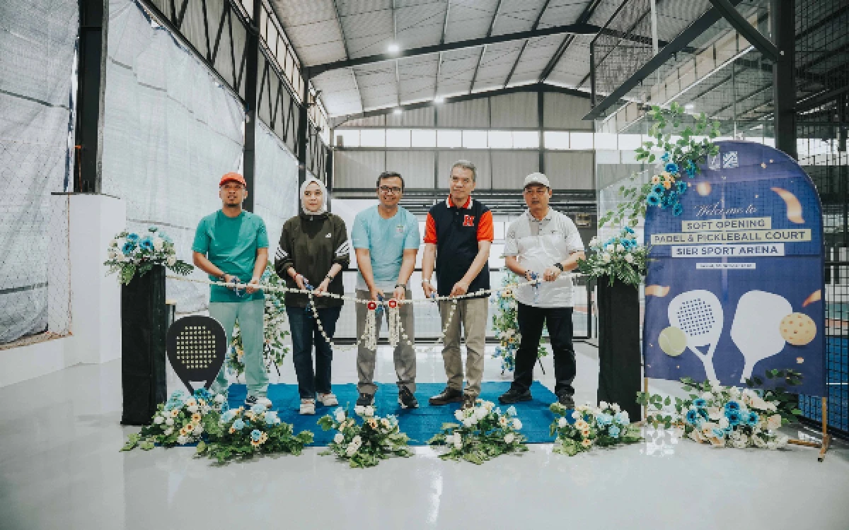 Thumbnail Berita - Perkuat Fasilitas Olahraga Modern, SIER Resmikan Lapangan Padel dan Pickleball