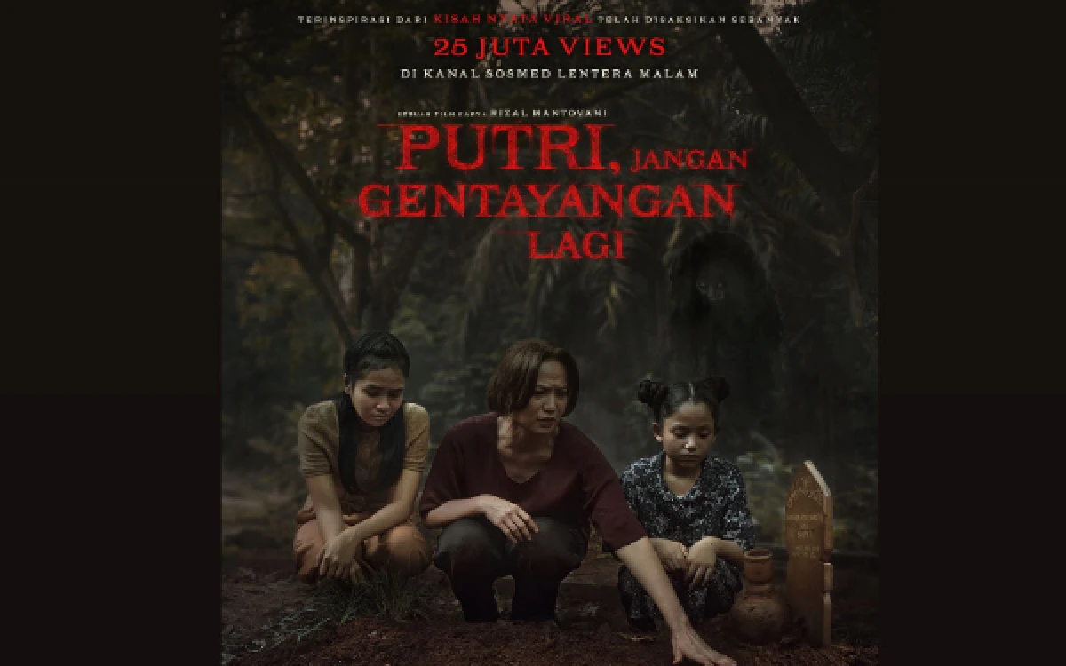 Thumbnail Berita - Film Putri Jangan Gentayangan Lagi Siap Teror Bioskop, Diangkat dari Kisah Viral Lentera Malam