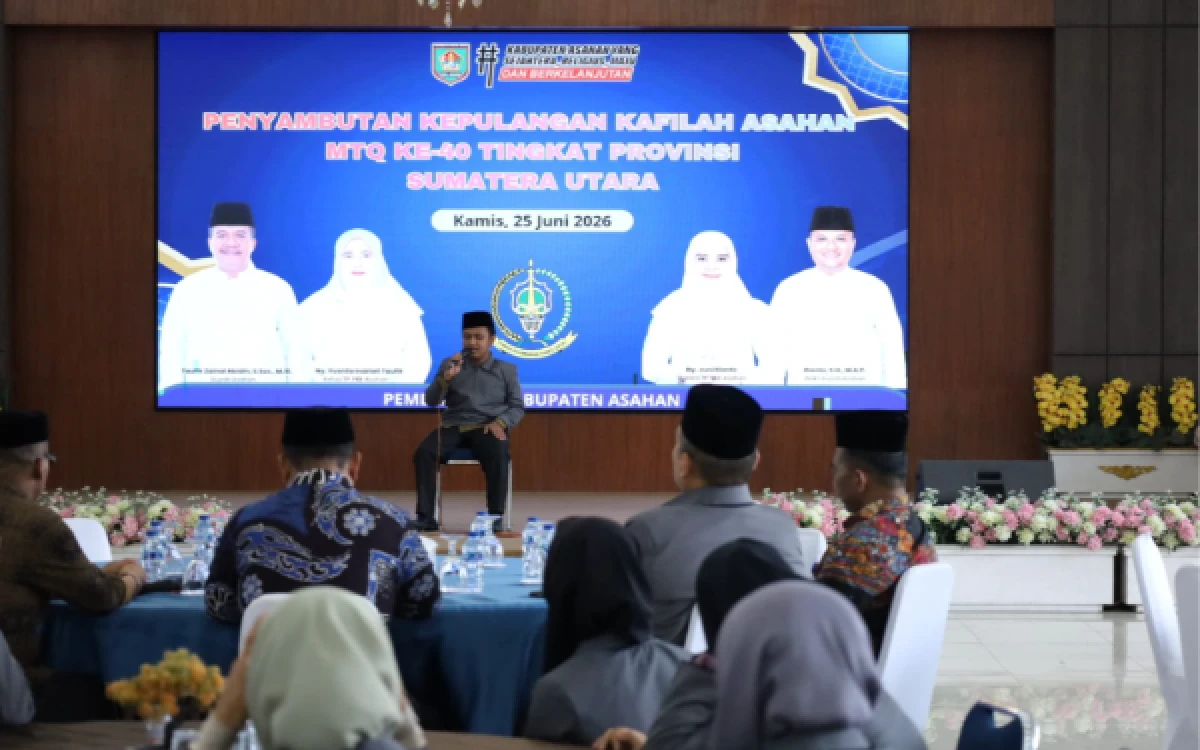 Thumbnail Berita - Sambut Kepulangan Kafilah MTQ, Rianto Ucapkan Selamat kepada Juara Umum V Bawa Pulang 24 Piala