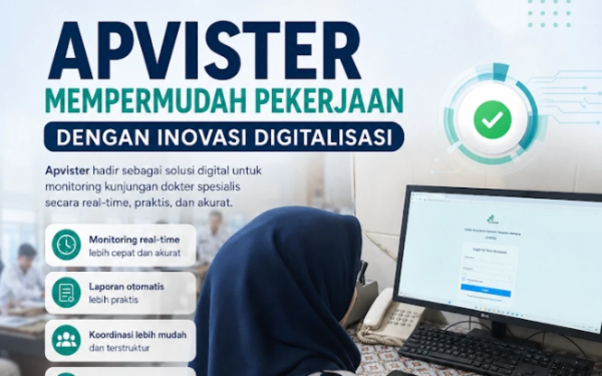 Thumbnail Berita - RSSA Malang Kembangkan Inovasi Apvister, Kepatuhan Visite DPJP Meningkat