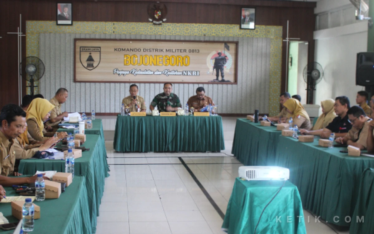Thumbnail Berita - Sinergi Koordinasi Lintas Sektor, Kodim dan Pemkab Bojonegoro Gelar Rakor Kesiapan TMMD 129
