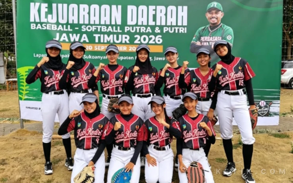 Thumbnail Berita - Gemilang di Kejurda Jatim, Tim Putri Kediri Sabet Juara 1 Baseball dan Runner-up Softball