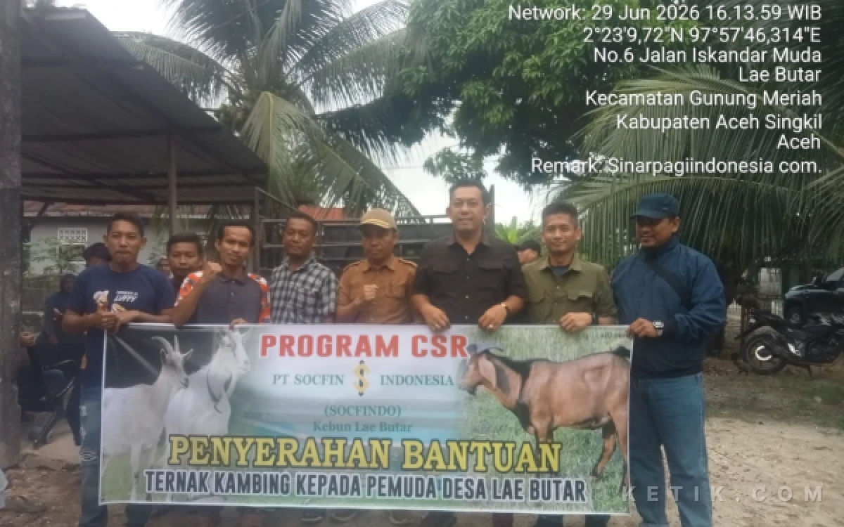 Thumbnail Berita - Dugaan 10 Ekor Kambing CSR PT. Socfindo Kebun Lae Butar Digelapkan, Satgas PPA: Evaluasi Penyaluran Bantuan Perusahaan