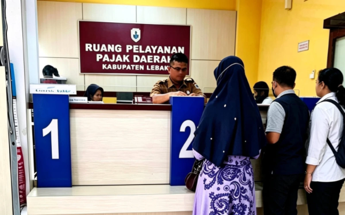 Thumbnail Berita - Pendapatan Pajak Daerah Lebak Capai Rp78,85 Miliar hingga 12 Mei 2026