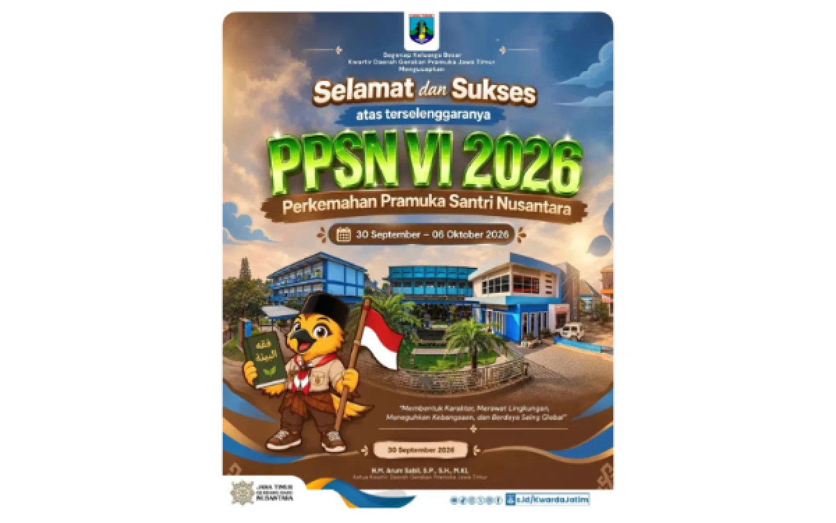Thumbnail Berita - PPSN VI 2026 Digelar di Kabupaten Malang, Hadirkan Pramuka Santri dari Seluruh Indonesia