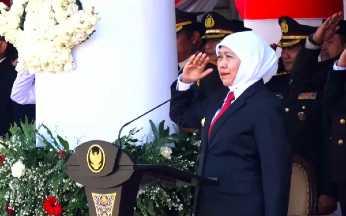 Thumbnail Berita - Peringati Hari Lahir Pancasila, Khofifah Tekankan Persatuan dan Keadilan