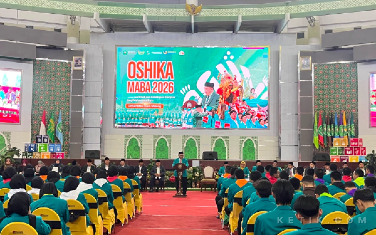 Thumbnail Berita - Oshika Maba Unisma 2026 Tanpa Perpeloncoan, Ini Pesan Khusus Rektor untuk Maba