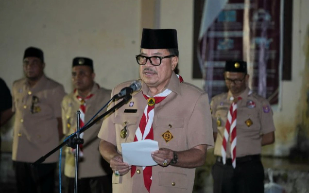 Thumbnail Kontingen Pramuka Nagan Raya Diminta Promosikan Masjid Giok di Jamnas
