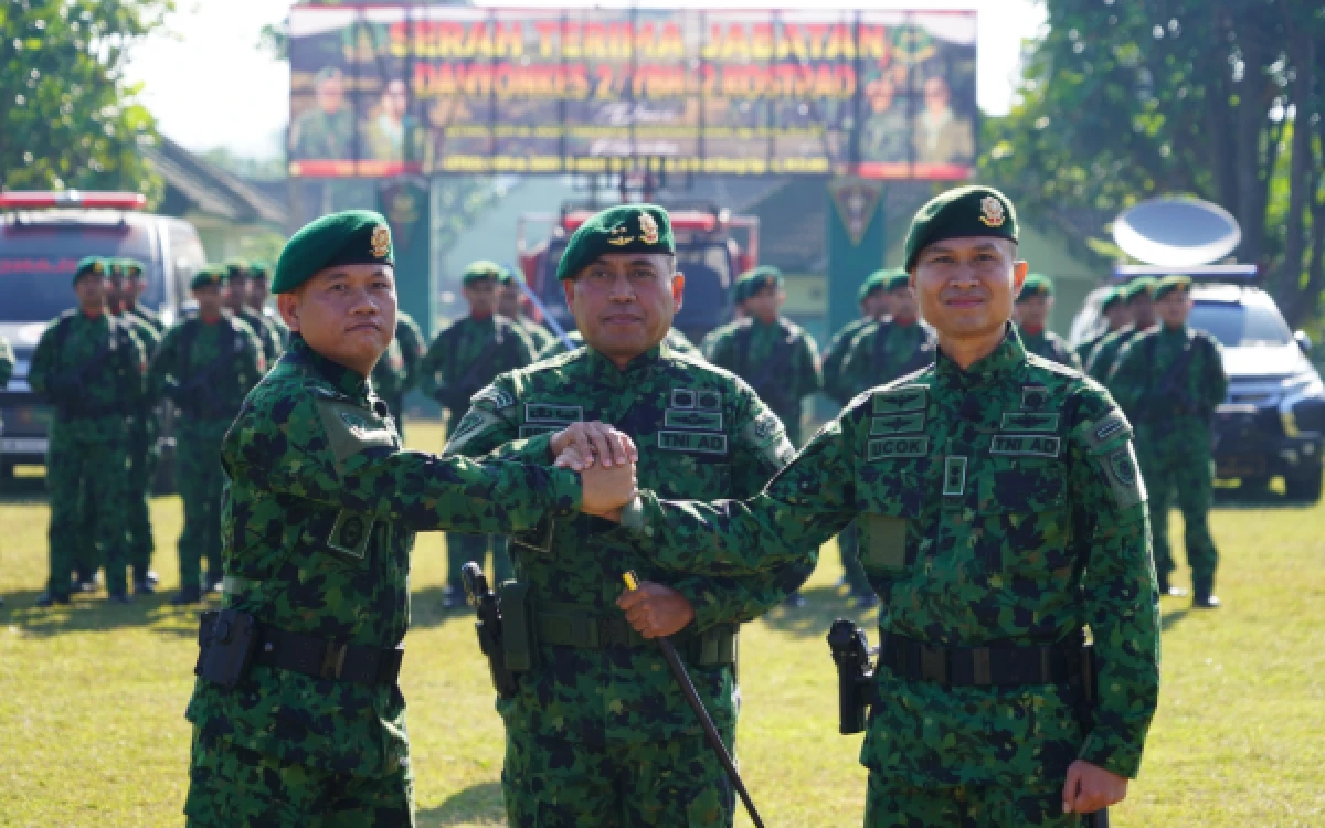 Thumbnail Berita - Pimpin Sertijab Danyonkes, Pangdivif 2 Kostrad: Yonkes Harus Jadi Garda Terdepan Misi Kemanusiaan
