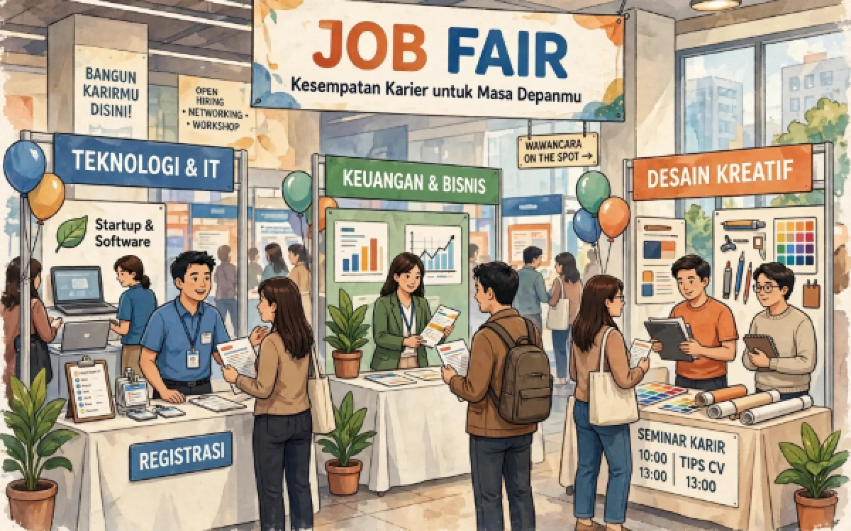 Thumbnail Berita - Job Fair Lebak 2026 Ditiadakan, Disnaker Sebut Perusahaan Belum Siap Buka Lowongan