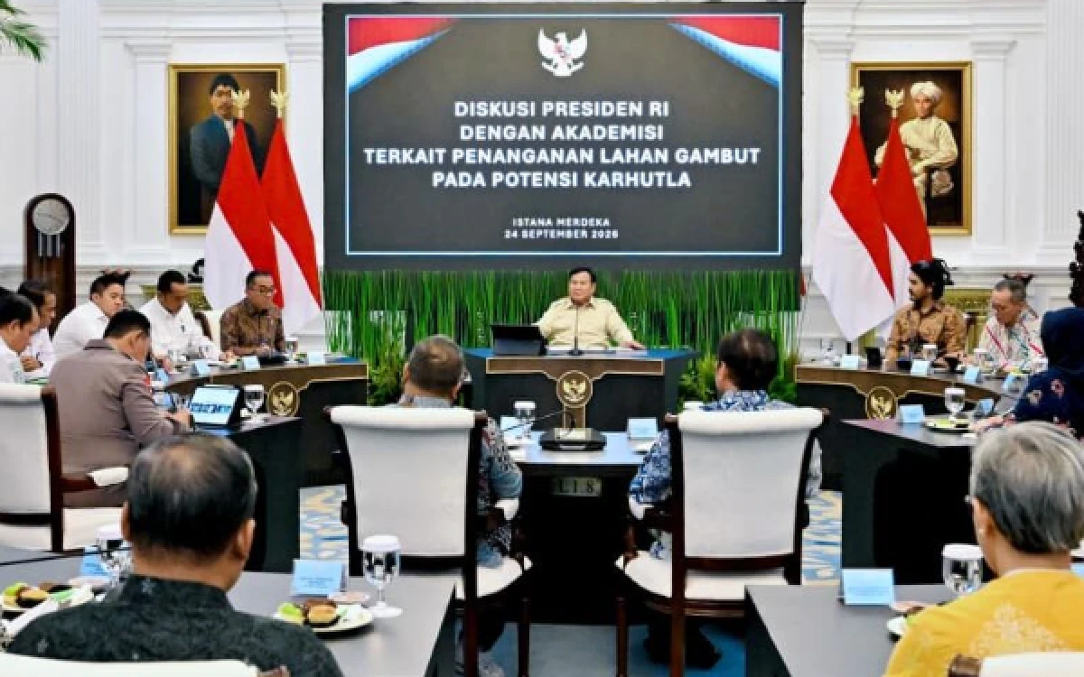 Thumbnail Berita - Usai Diskusi dengan Akademisi, Prabowo Putuskan Bentuk Badan Pengelola Gambut