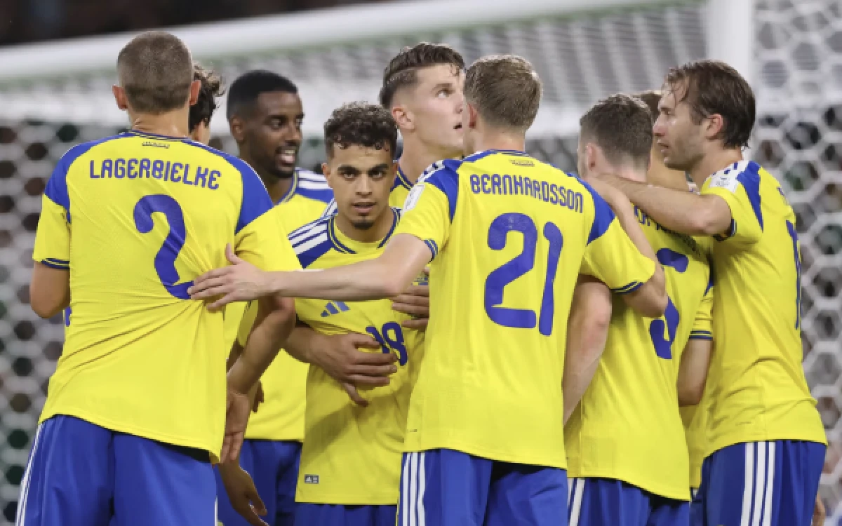 Thumbnail Berita - Hasil Piala Dunia 2026: Swedia Pesta Lima Gol ke Gawang Tunisia