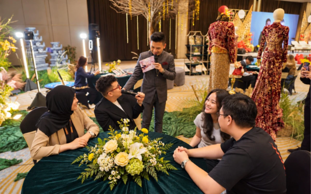 Foto Pengunjung sedang mengikuti rangkaian kegiatan Atria Wedding Fair 2026 di Atria Hotel Malang. (Foto: Atria Hotel Malang for Ketik.com)