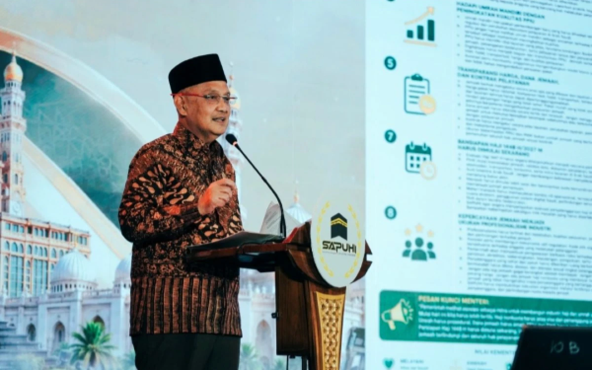 Thumbnail Berita - Menhaj Gus Irfan Tegaskan Penyelenggaraan Haji Nonkuota Akan Diperketat