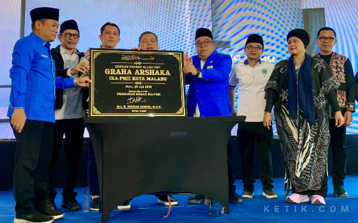 Thumbnail Berita - Graha Arshaka IKA PMII Kota Malang Diresmikan, Jadi Rumah Kaderisasi dan Kolaborasi Alumni