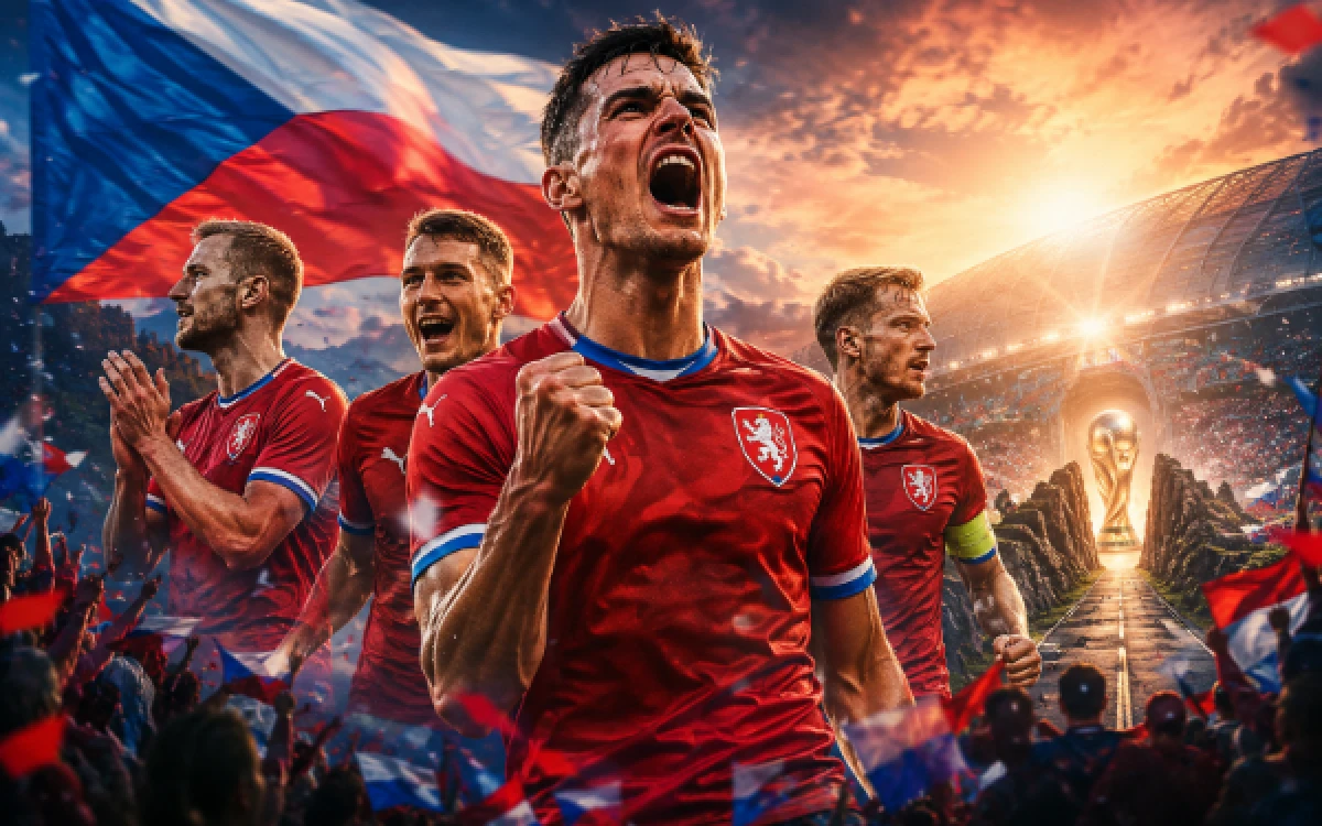 Thumbnail Berita - 20 Tahun Menunggu, Timnas Ceko Akhirnya Kembali ke Panggung Piala Dunia