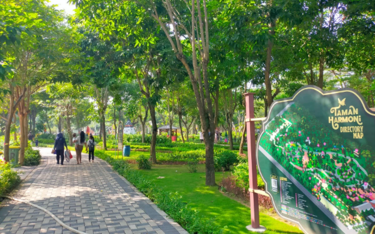 Thumbnail Berita - Melihat Taman Harmoni yang Kini Asri dan Rindang Berkat Gerakan Tanam Pohon Kwarda Jatim 7 Tahun Lalu