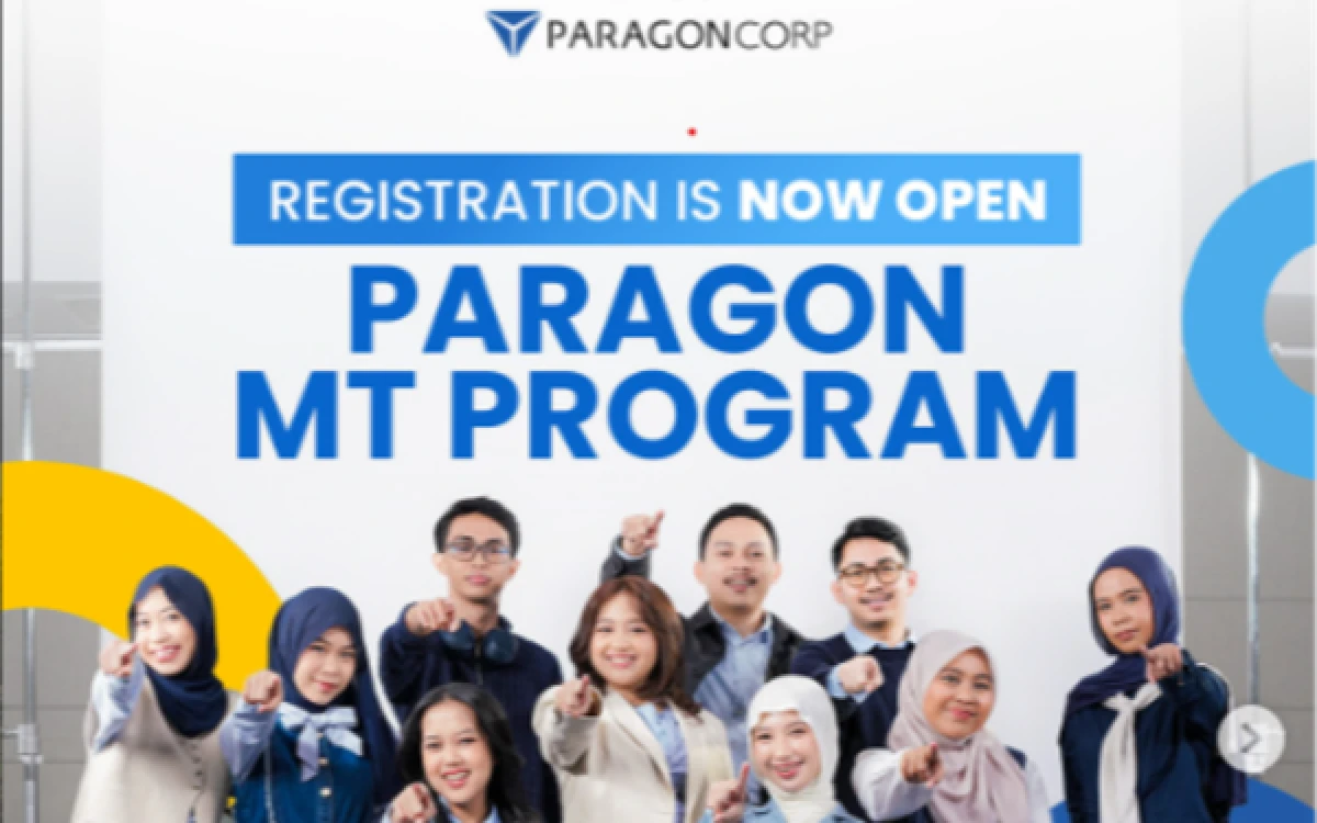 Thumbnail Berita - Hanya Sisa 10 Hari! ParagonCorp Buka Lowongan Management Trainee 2026 untuk Fresh Graduate