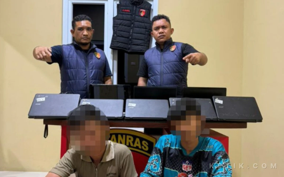 Thumbnail Berita - Gasak 7 Unit Chromebook hingga Uang Insentif MBG, Terduga Pelaku Pencurian di SDN 17 Meulaboh Diringkus Polisi