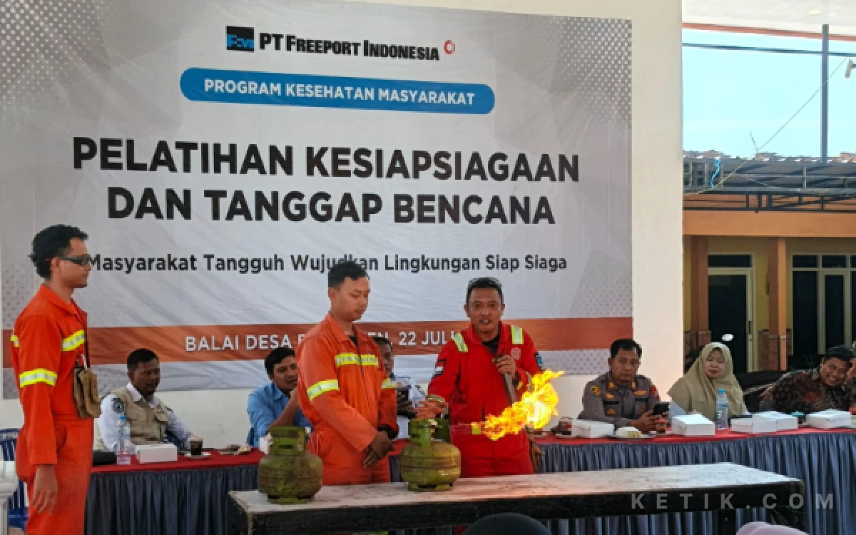 Thumbnail Berita - Freeport Indonesia Ajak Ratusan Warga Gresik Tingkatkan Kesiapsiagaan Mulai dari Rumah