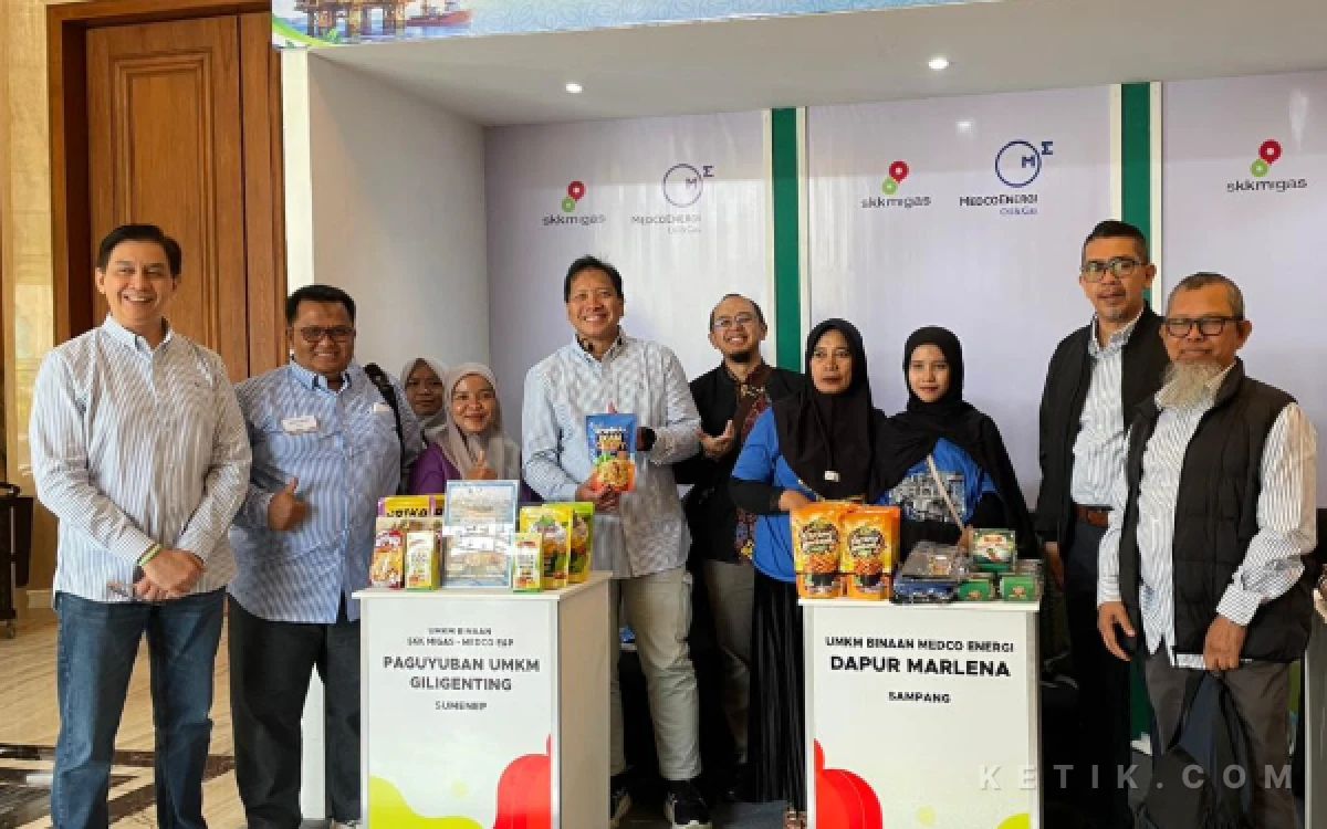 Thumbnail Berita - Dorong Kemandirian Ekonomi Lokal, UMKM Binaan SKK Migas- Medco Energi Unjuk Produk di Lokakarya Media 2026