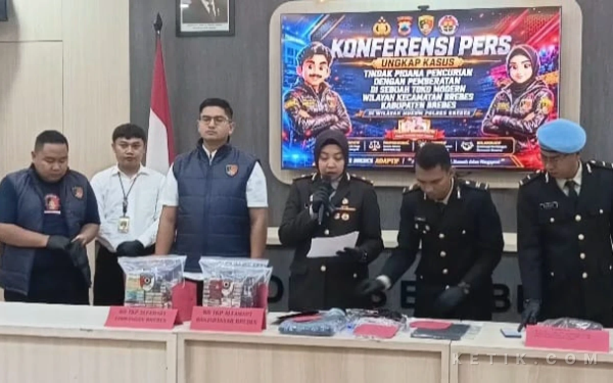 Thumbnail Berita - Polres Brebes Ungkap 4 Kasus Kriminal Menonjol, Tawuran Remaja hingga Kekerasan Seksual Terhadap Anak
