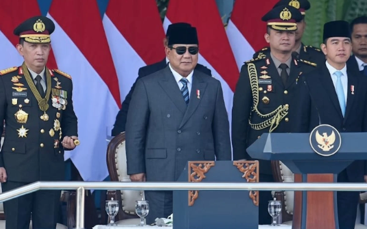 Thumbnail Berita - Prabowo-Gibran Pimpin HUT Bhayangkara ke-80 di Bogor, Ramai Dihadiri Tokoh Nasional