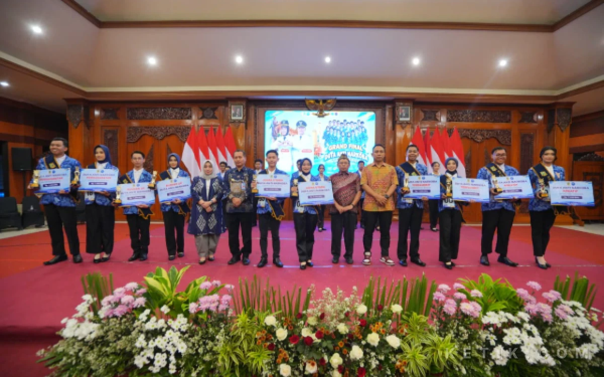 Foto Para pemenang Duta Anti Narkoba Kota Mojokerto ( foto : sholahudin/ketik.com)
