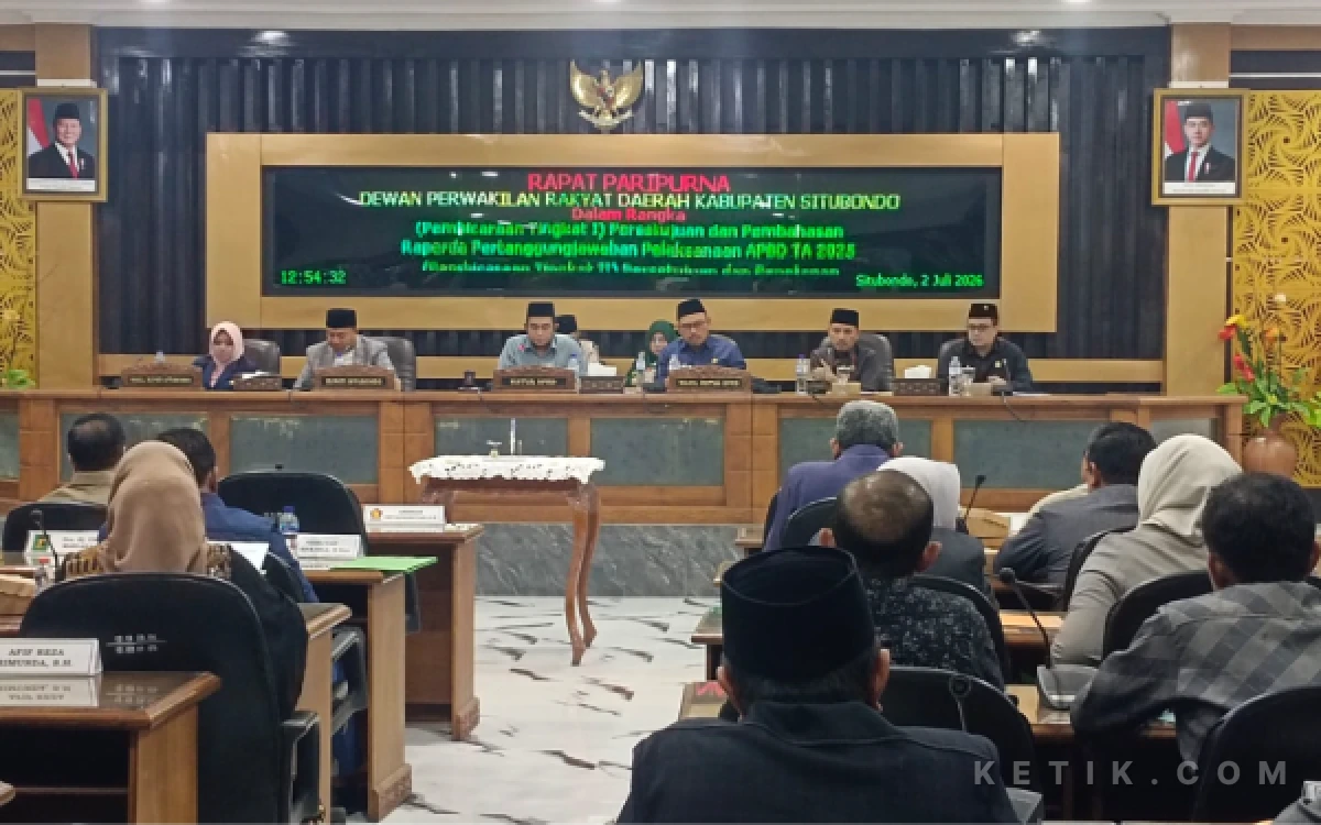Rapat Paripurna, DPRD Situbondo Setujui Tiga Perda Inisiatif dan Penyelamatan Aset Jadi Fokus Utama Dalam Pembahasan