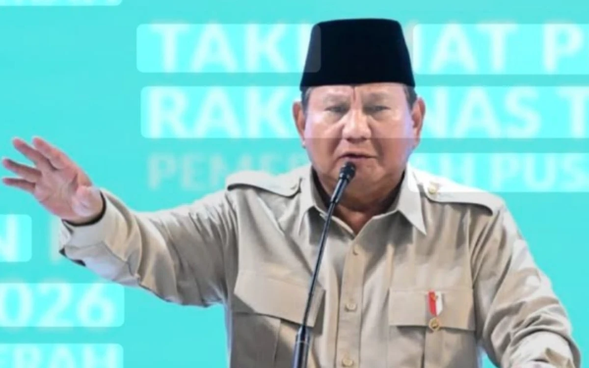 Thumbnail Berita - Rupiah Melemah, Prabowo: Orang di Desa Enggak Pakai Dolar Kok