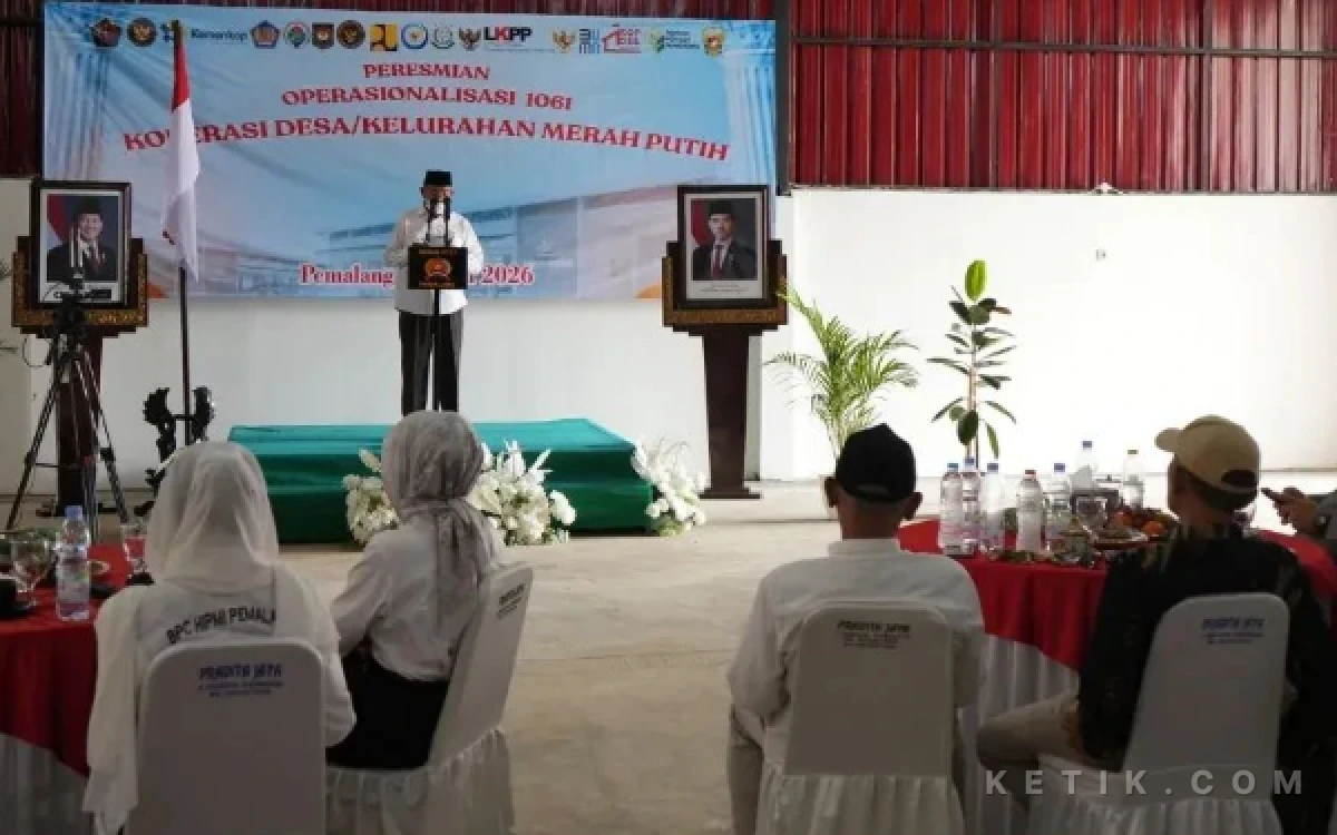 Thumbnail Berita - Kopdes Merah Putih Penggarit Pemalang Resmi Beroperasi, Dorong Ekonomi Petani Desa