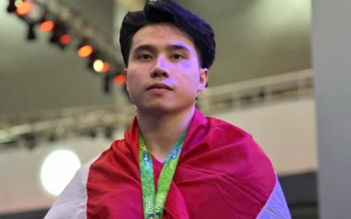 Thumbnail Berita - Seraf Naro Siregar Ukir Sejarah, Jadi Atlet Indonesia Pertama Naik Podium Asian Games 2026