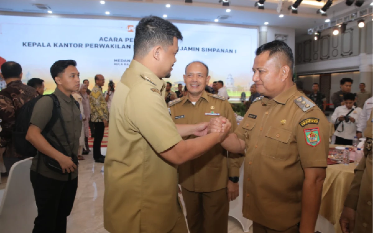 Thumbnail Berita - Wabup Asahan Hadiri Pengukuhan Kakanwil LPS I oleh Gubernur Sumut